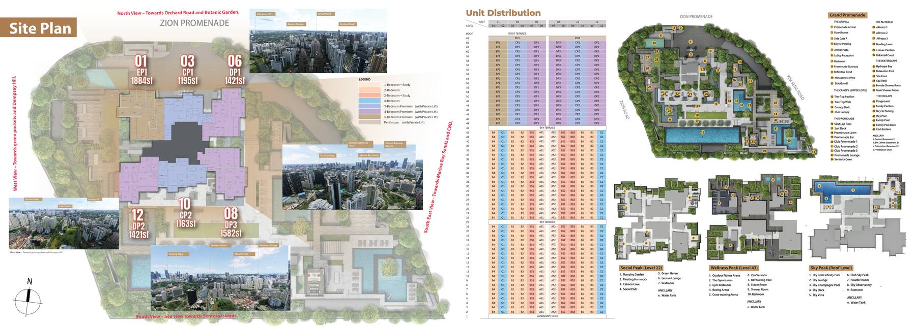 Promenade Peak Site Plan 2